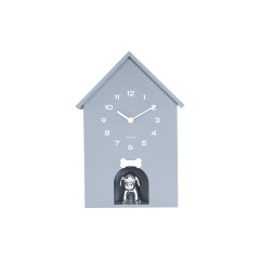 Nástenné hodiny Dog House Karlsson KA6096GY, 27cm
